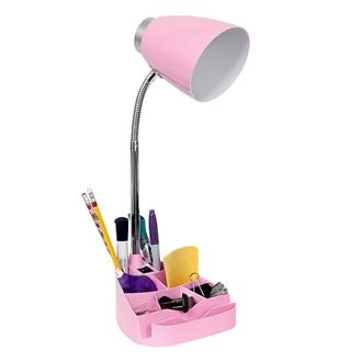 Limelights Gooseneck Organizer Desk Lamp