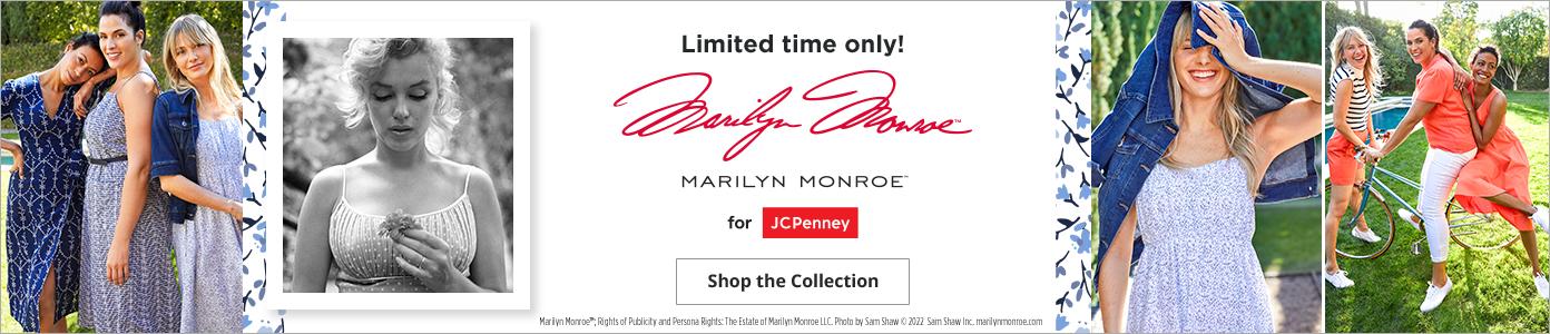 Limited Time Only Marilyn Monroe by JCPenney shop the collection