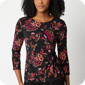 Women s Tops Blouses T shirts JCPenney