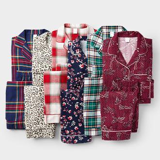 Liz Claiborne flannel pajama set