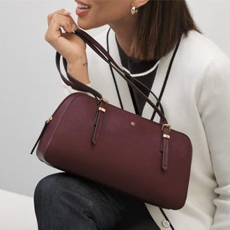 Liz Claiborne Mallory East West Satchel