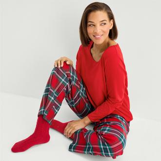 Liz Claiborne Womens 4-pc. Pajama Set