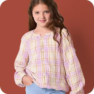 Girls Shirts Tops JCPenney