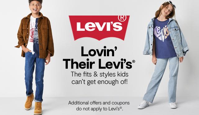 Levis best sale kids clothing