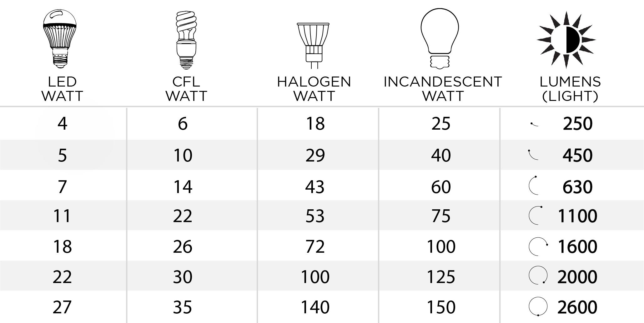 Light Bulb Types