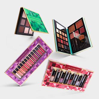 Makeup palettes and sets