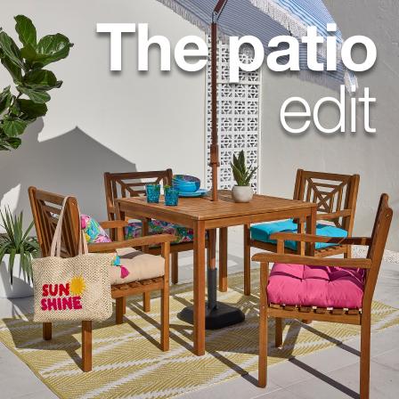 THE PATIO EDIT