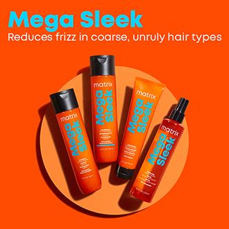 Mega Sleek reduces frizz