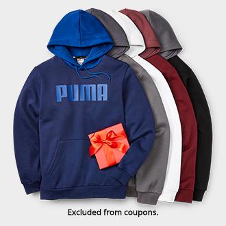 Men’s PUMA fleece hoodies