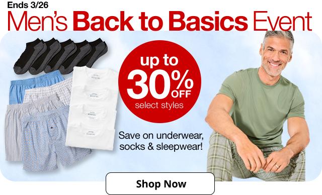 BLACK FRIDAY DEAL! Undershirts Underwear for Men - JCPenney