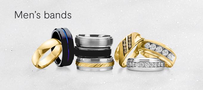 Jcpenney tungsten deals wedding bands