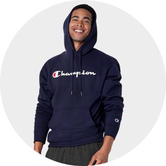 Champion sweater outlet and shorts usa