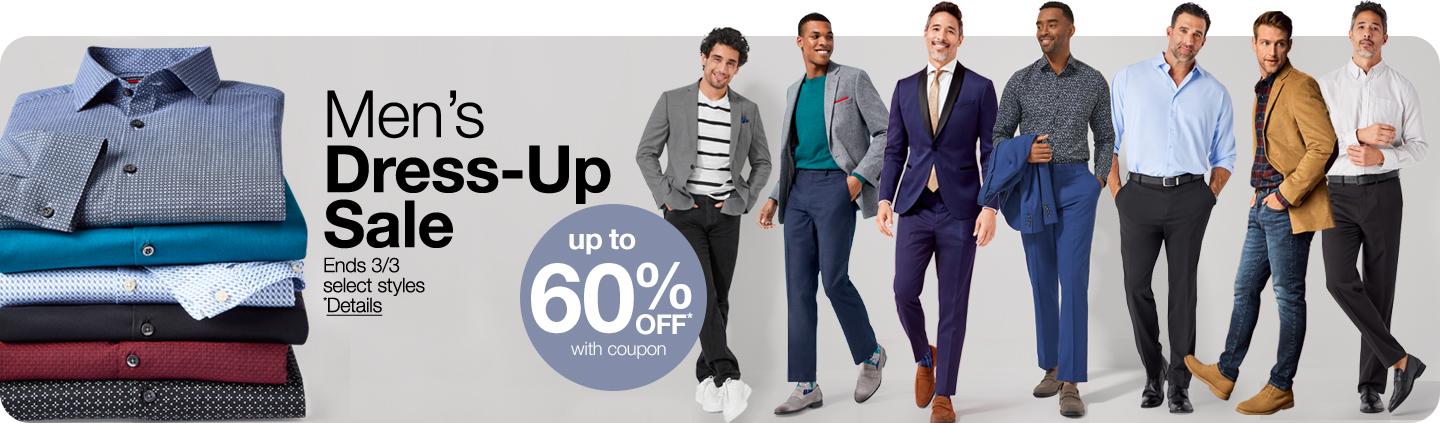 Men's Dress-Up Sale