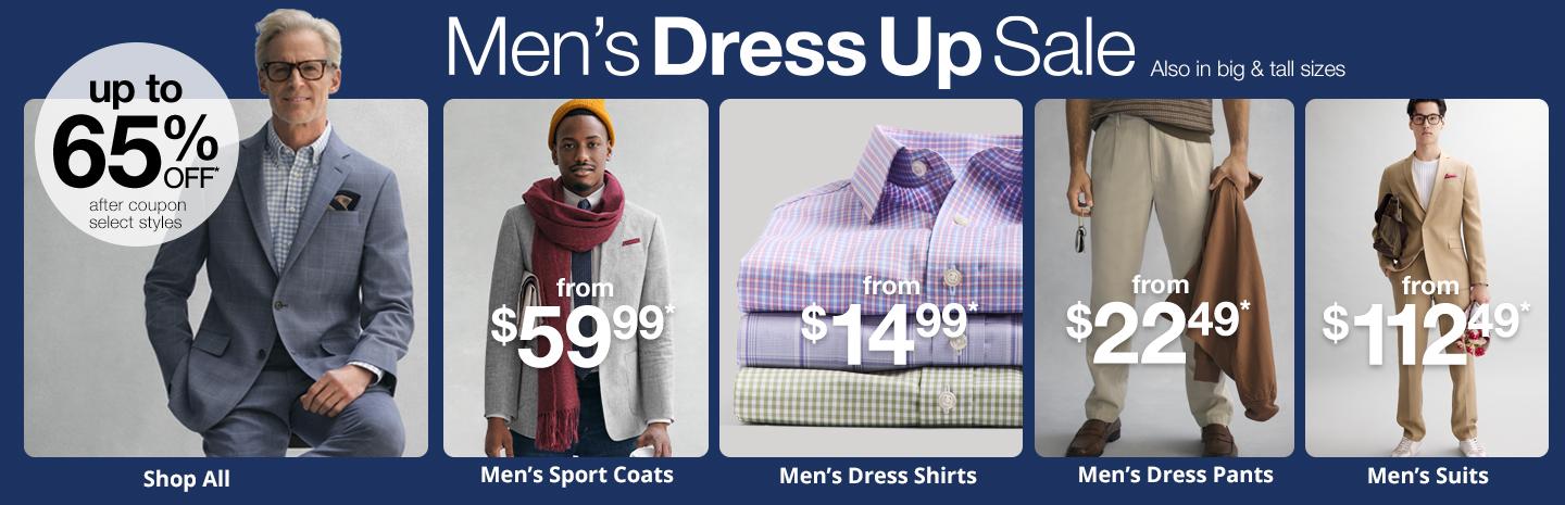 Men's Dress Up Sale