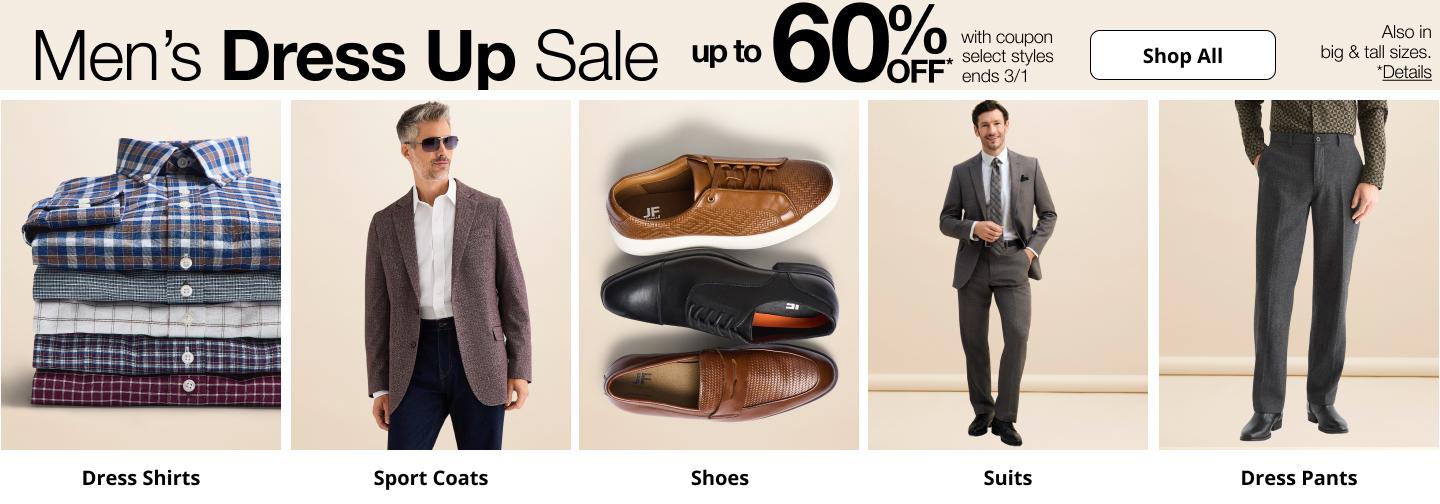 Men's Dress Up Sale