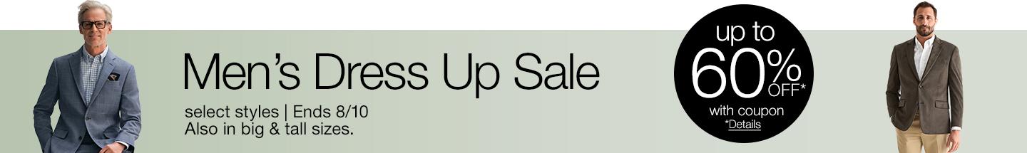 Men's Dress up sale