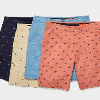 Men's St. John's Bay flat-front shorts