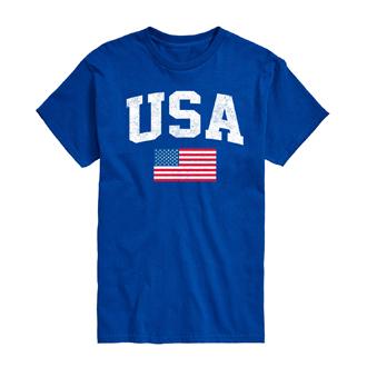Mens USA Graphic T-Shirt