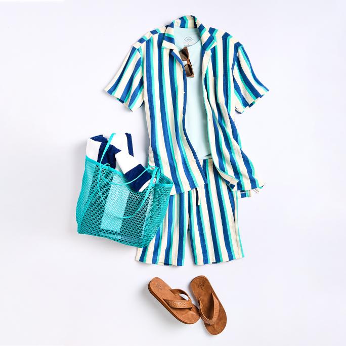 mens vacation essentials hero