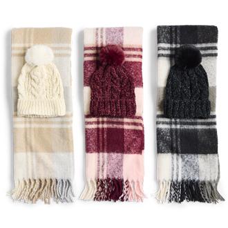 Mixit Chenille Cold Weather Set