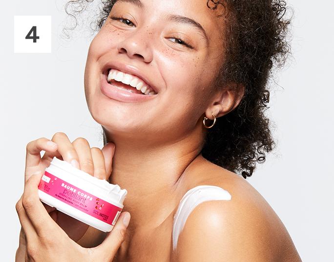 Moisturize for long lasting scent
