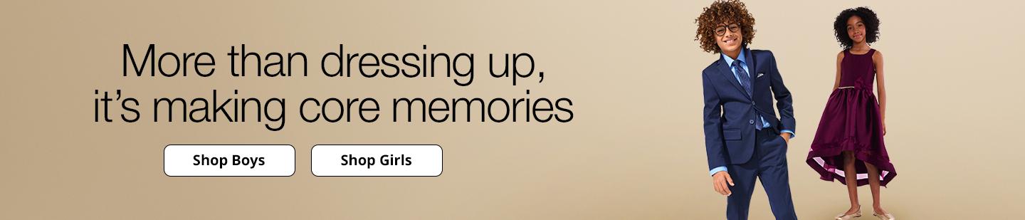 More than dressing up, it's making core memories