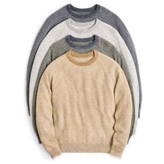 mutual weave Mens Pullover Sweater