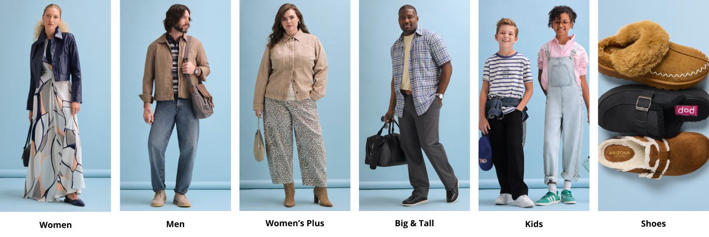 New Arrivals Categories