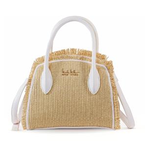 nicole miller straw satchel