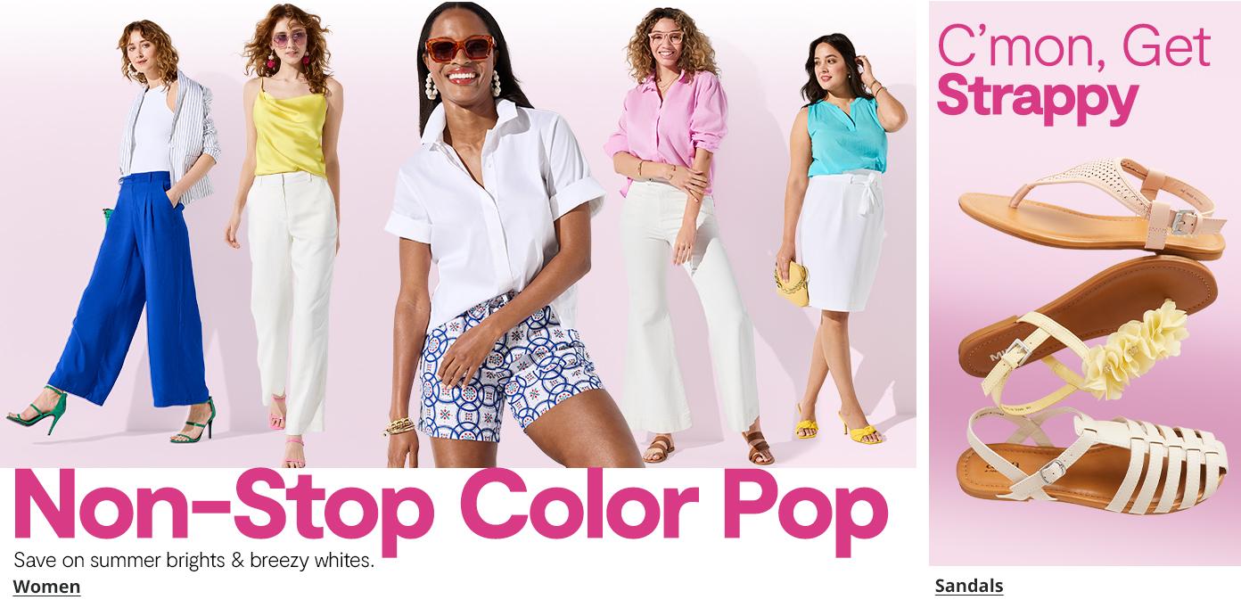 Non-Stop Color Pop | C'mon, Get Strappy
