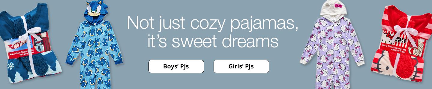 Not just cozy pajamas, it's sweet dreams