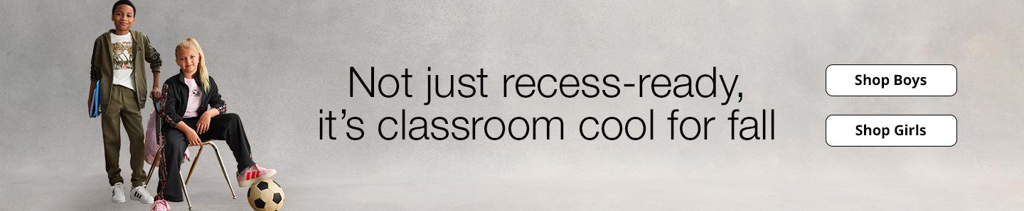 Not just recess-ready, it's classroom cool for fall