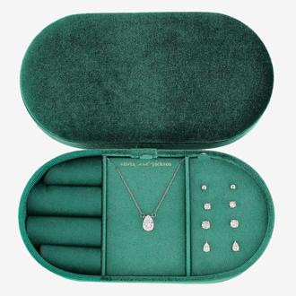 olivia and jackson Travel Case Jewelry Set