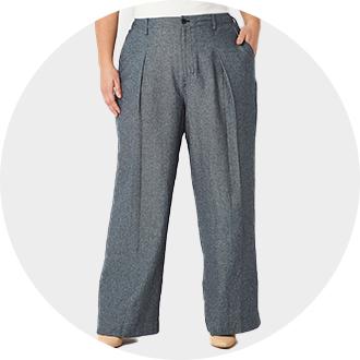 Jcpenney plus on sale size pants suits