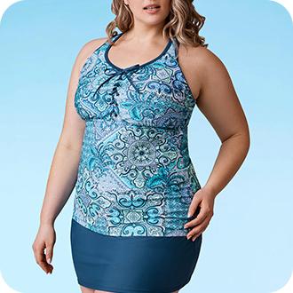 Women's Athletic Swimwear | Active Swimsuits | JCPenney