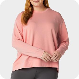 Jcpenney plus size sweat suits hot sale