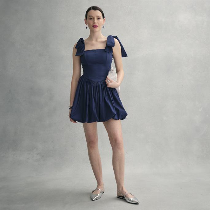 Premier Amour Fit + Flare Dress