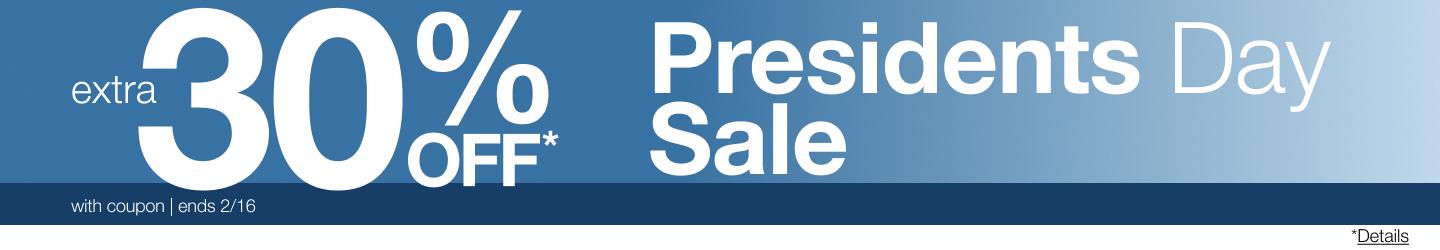 Presidents Day Sale