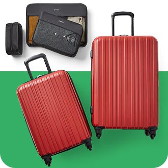 American Flyer Lyon 4-pc. Expandable Upright Luggage Set, Color: Red -  JCPenney