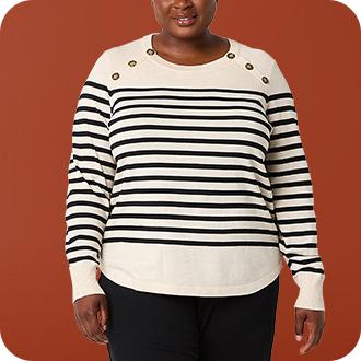 Plus Size Sweaters for Women JCPenney