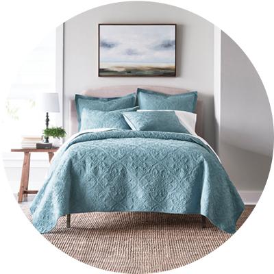 Blue Quilts & Bedspreads 