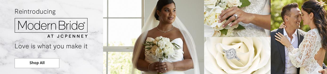 Reintroducing Modern Bride at JCPenney love is what you make it shop all