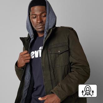 Men's Hoods for Coats & Jackets