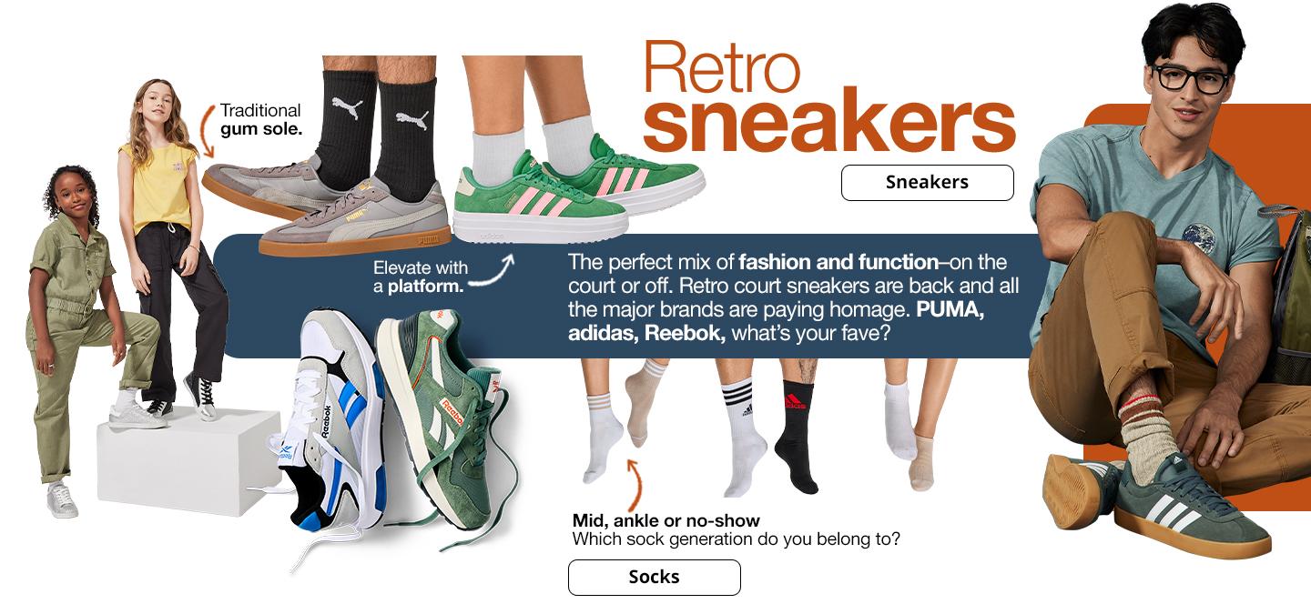 Retro sneakers