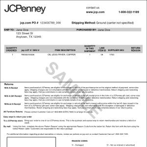 JCPenney Return Policy