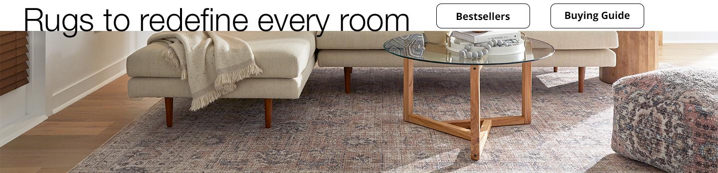 Rugs to redefine every room