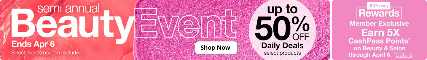Semi-Annual Beauty Event