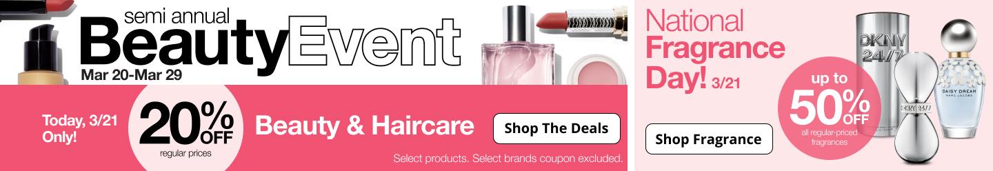 semi annual Beauty Event