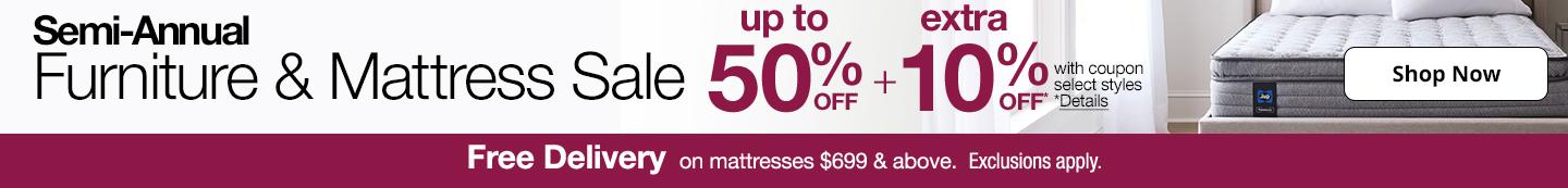 Semi-Annual Furniture & Mattress Sale