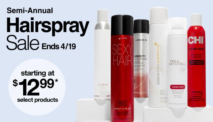 HAIRSPRAY SALE